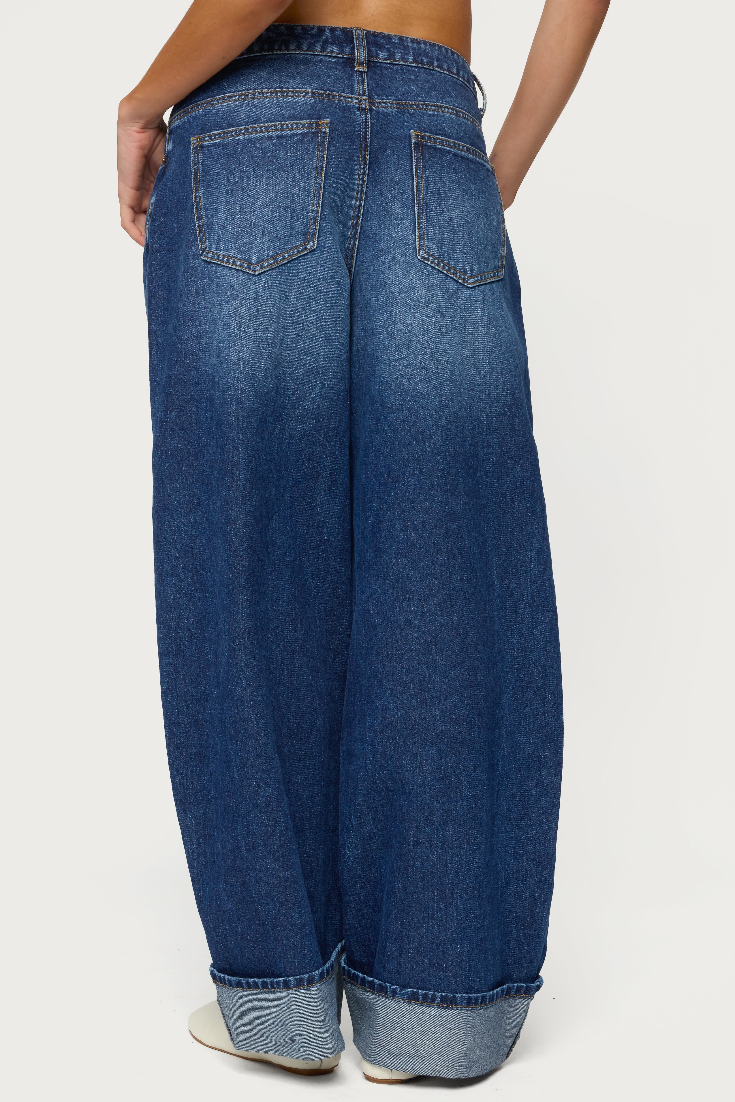 Kella Low Rise Baggy Jeans - Image 4