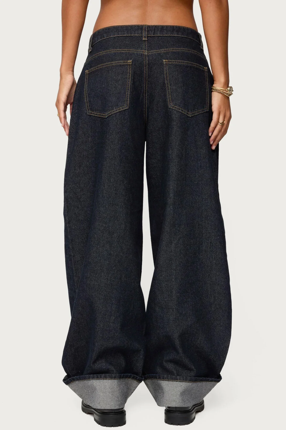 Kella Low Rise Baggy Jeans - Image 4