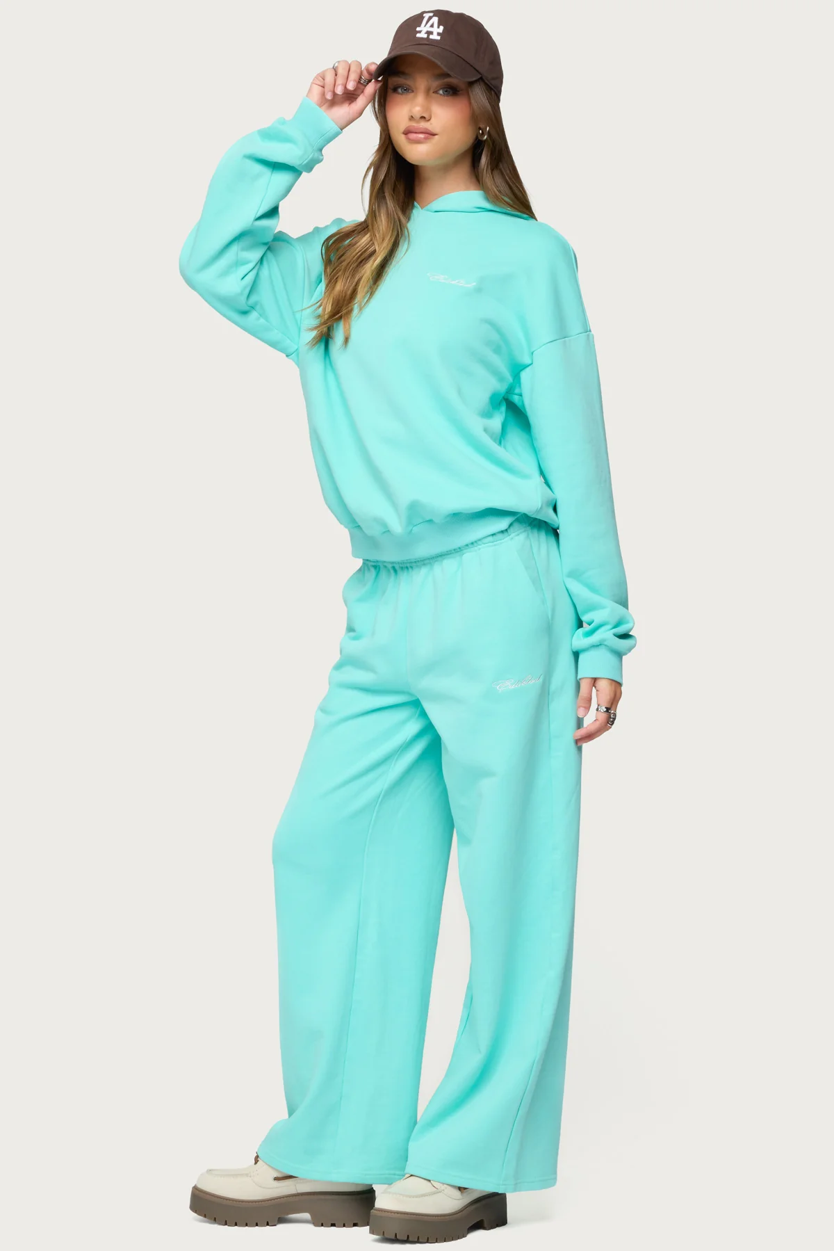 Only Edikted Straight Leg Sweatpants - Image 3