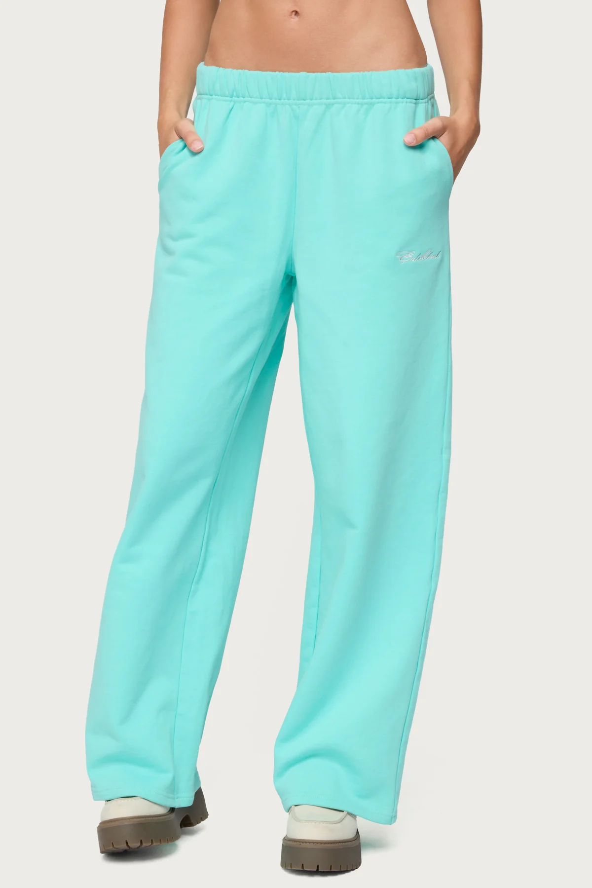 Only Edikted Straight Leg Sweatpants - Image 4