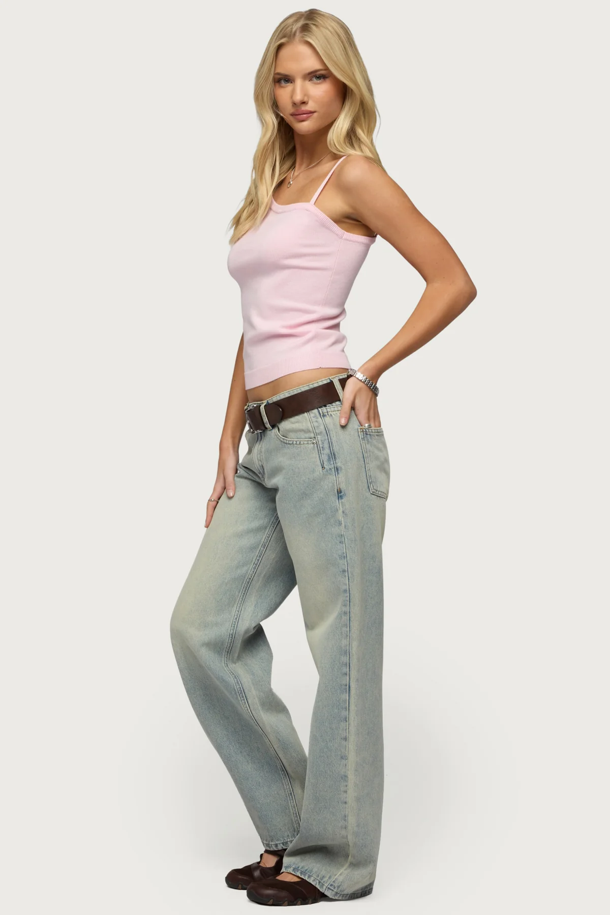 Holly Low Rise Straight Leg Jeans - Image 5