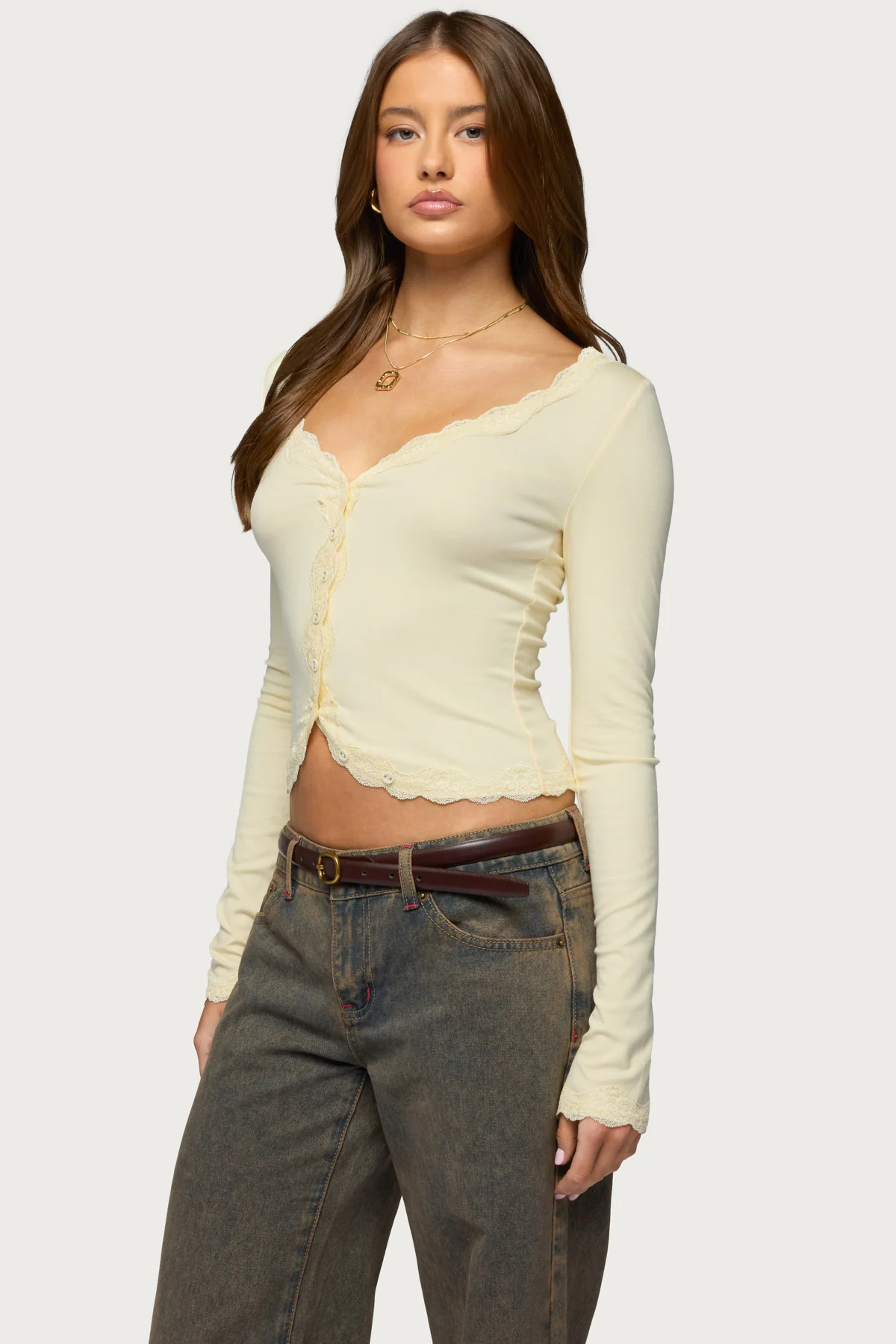 Gayle Lacey Button Up Top - Image 3