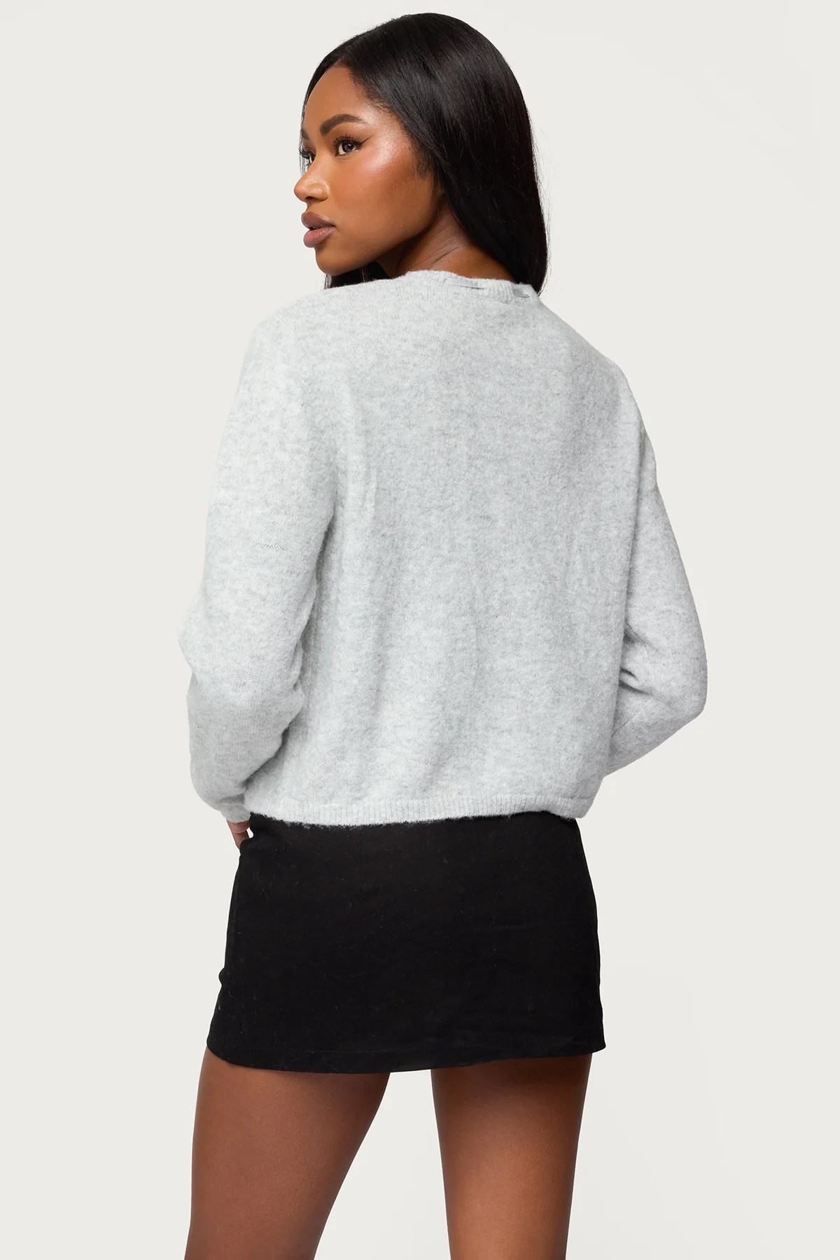 Vickie Ribbon Knit Cardigan - Image 5