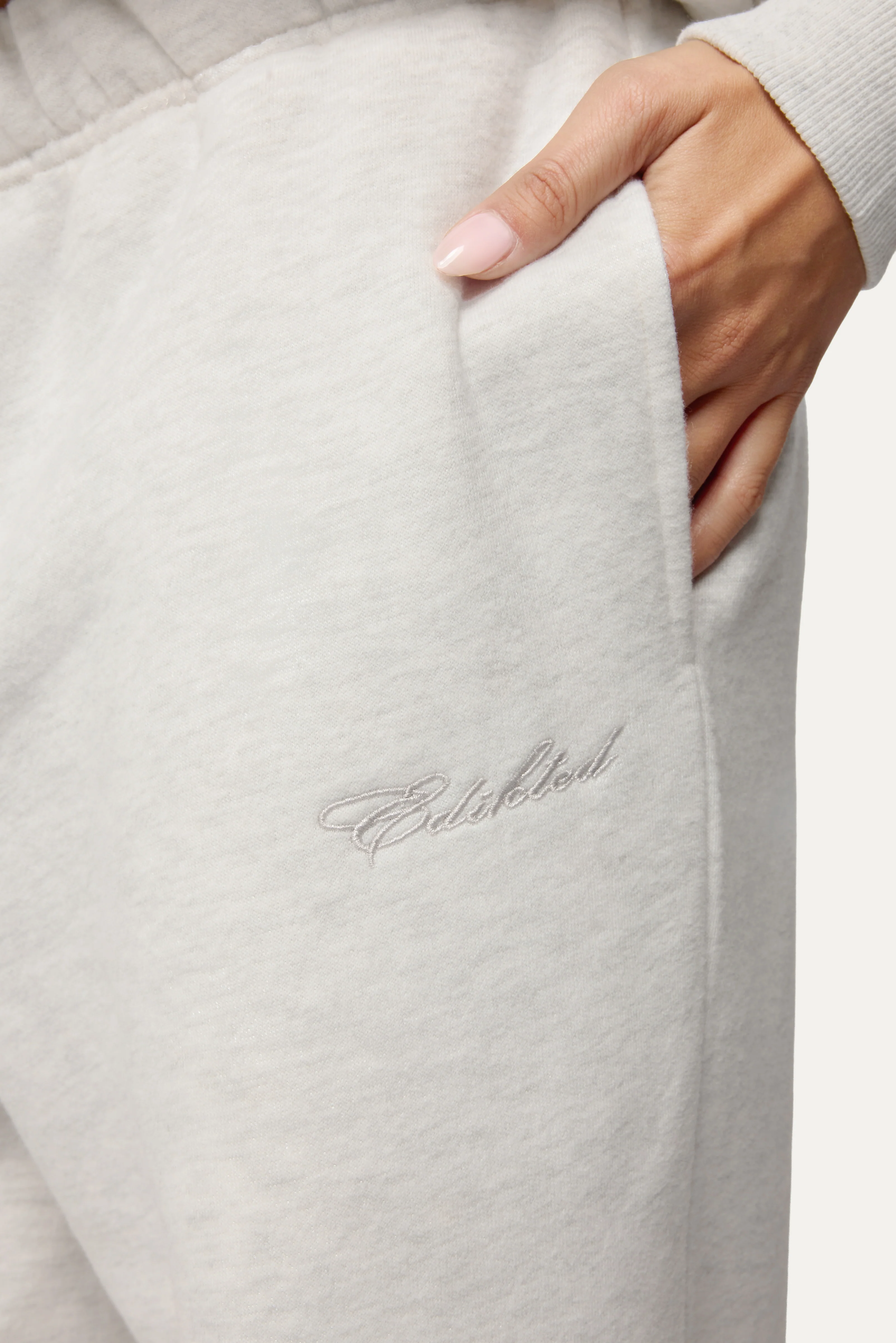 Basic Girl Wide Leg Edikted Sweatpants - Image 2