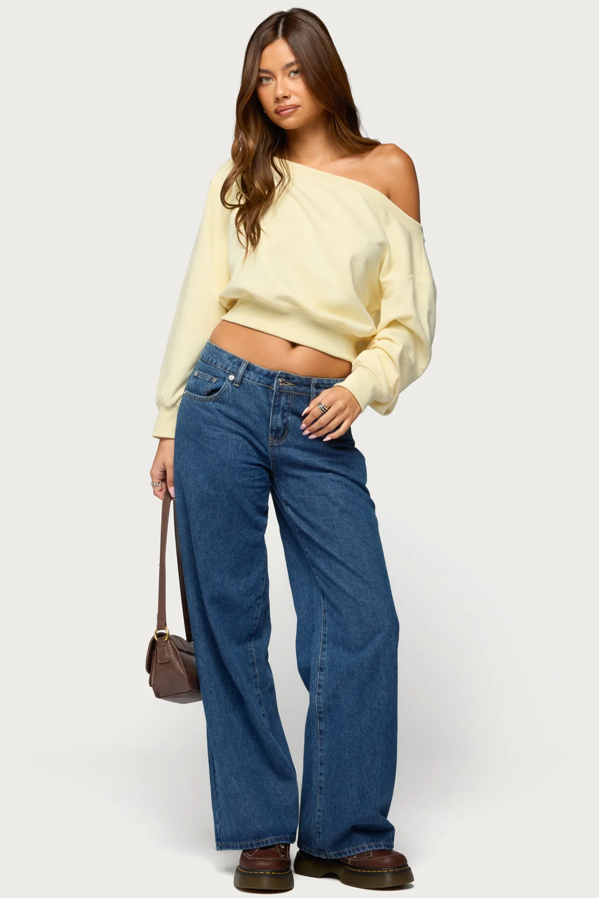 Christy Off Shoulder Sweatshirt - Image 2
