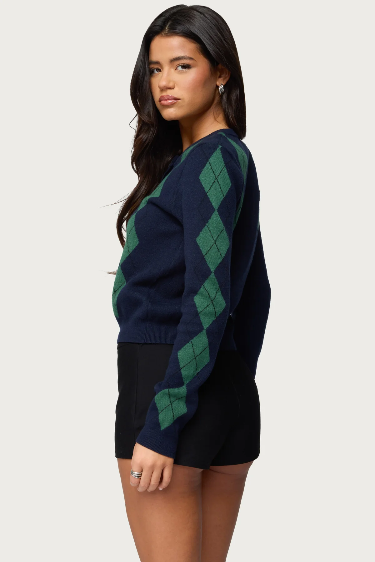 Farren Argyle Cardigan - Image 5