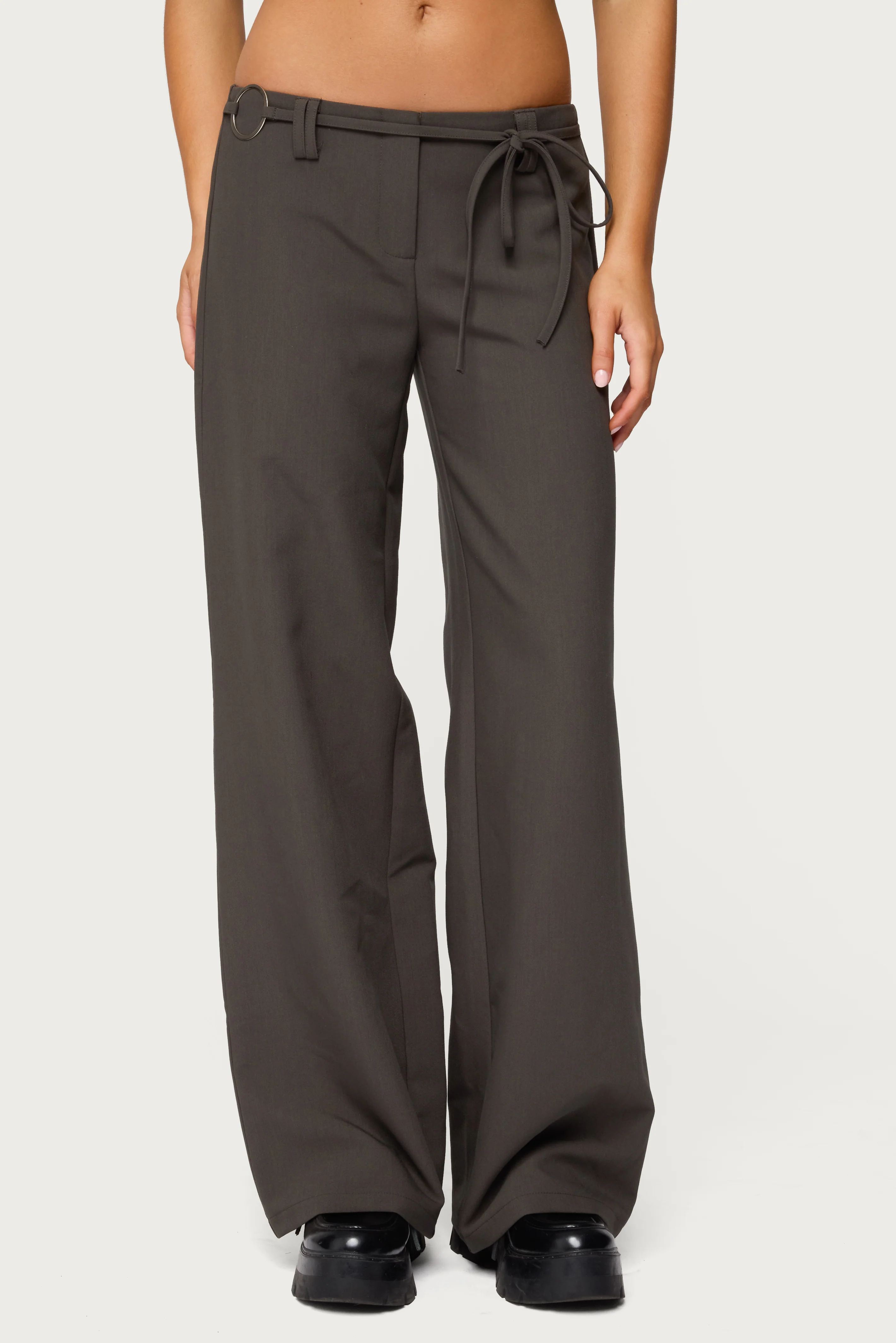 Raphael Tie Belt Pants - Image 2