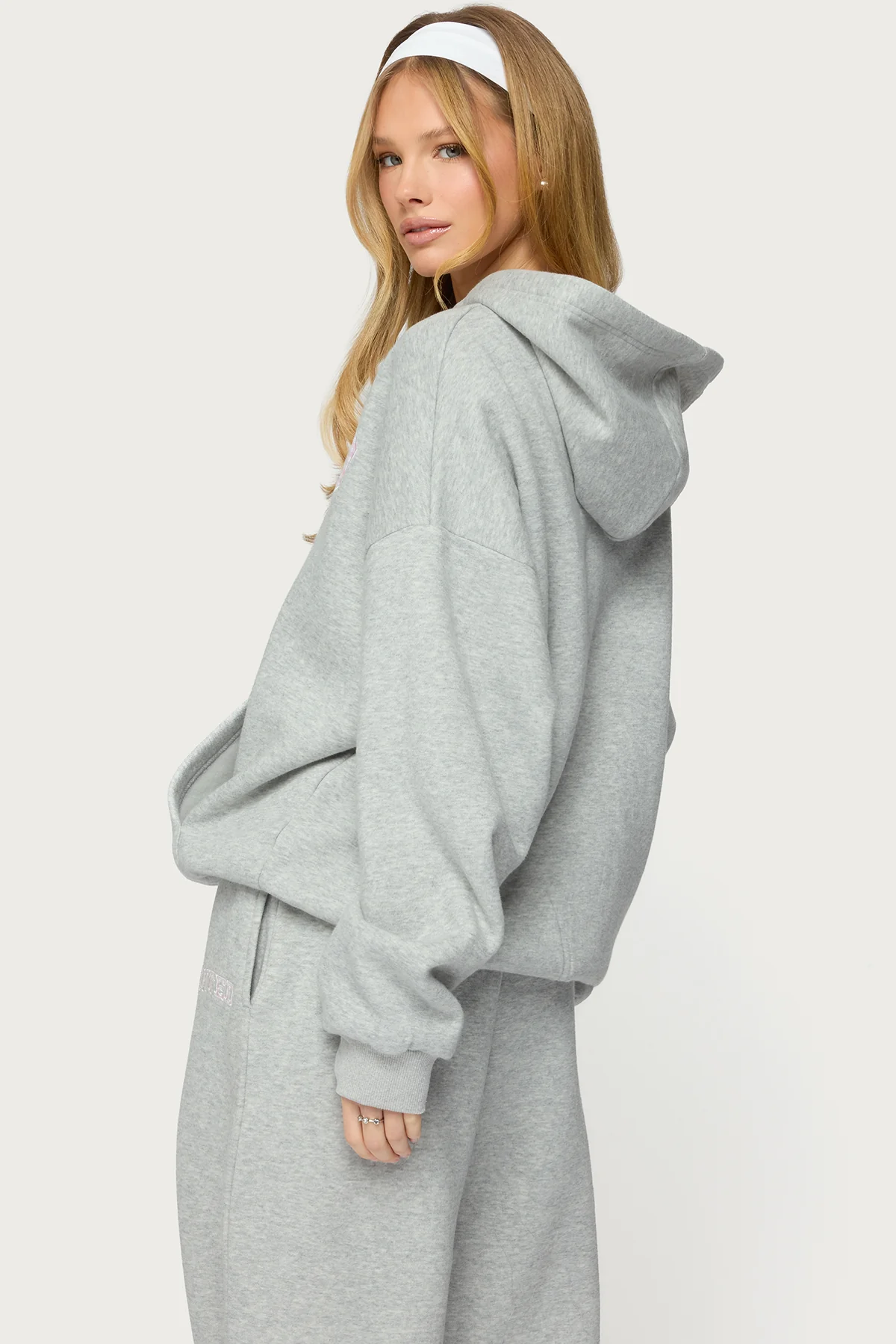 Edikted Lover Oversized Hoodie - Image 6