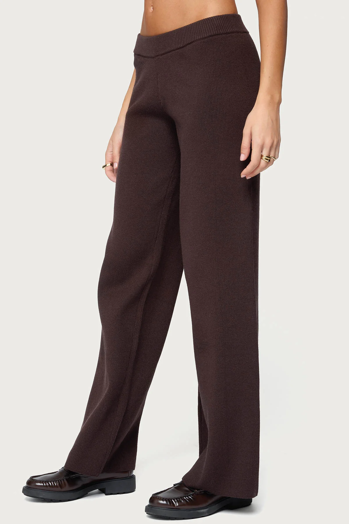 Lorie Wide Leg Knit Pants - Image 3