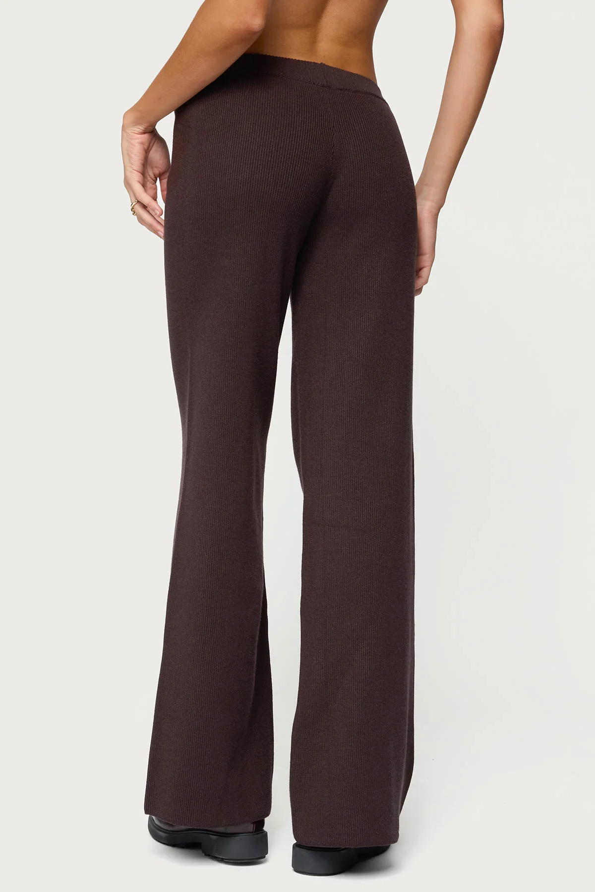 Lorie Wide Leg Knit Pants - Image 5