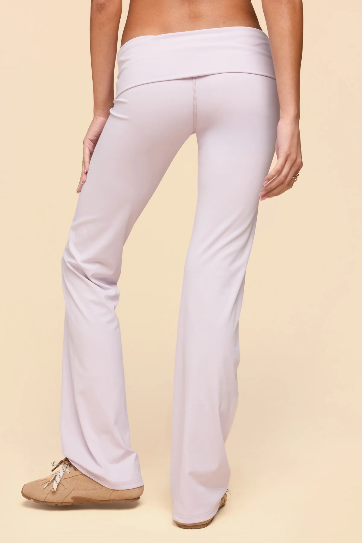 Oriane Foldover Flared Leggings - Image 5