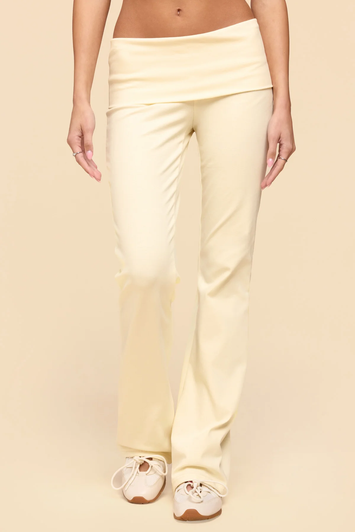 Ivanne Foldover Flared Pants - Image 2
