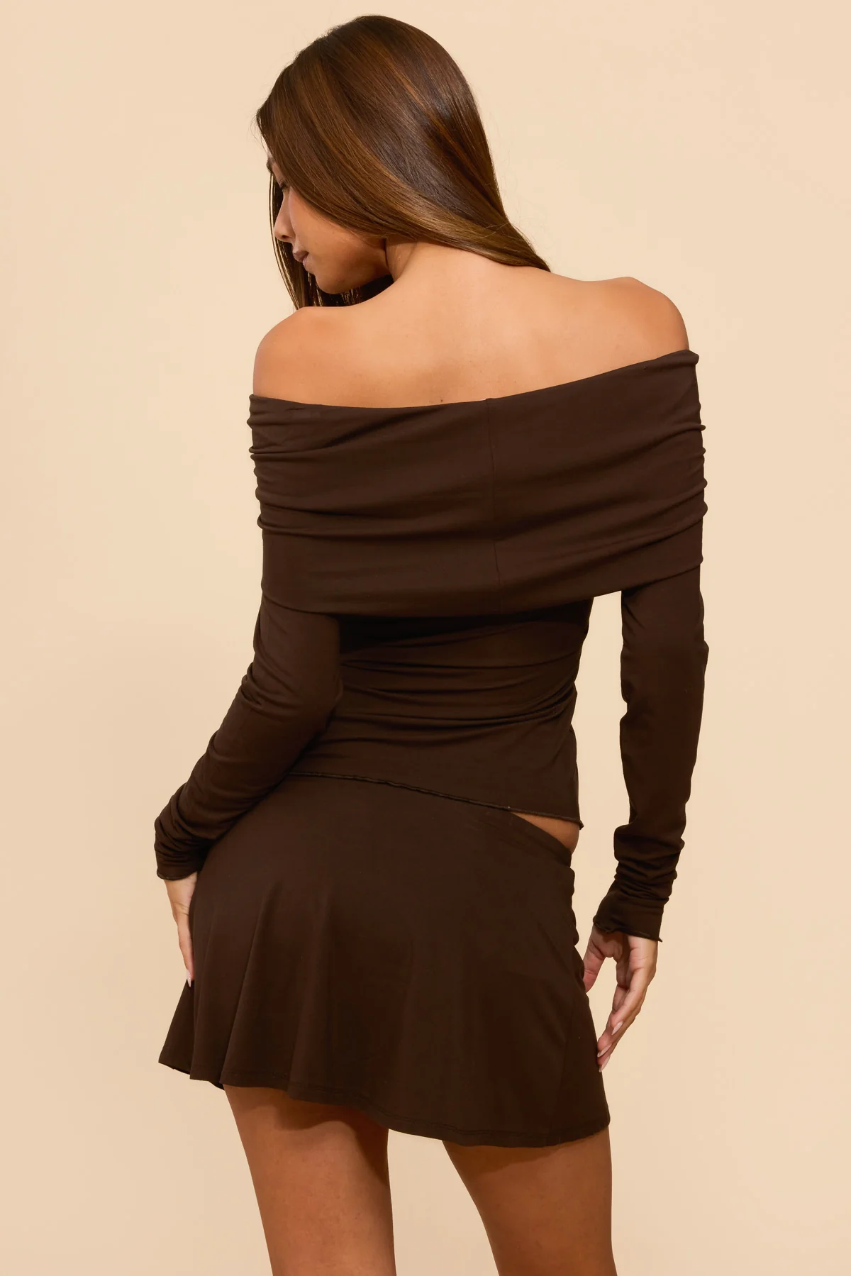Habiba Foldover Off Shoulder Top - Image 4
