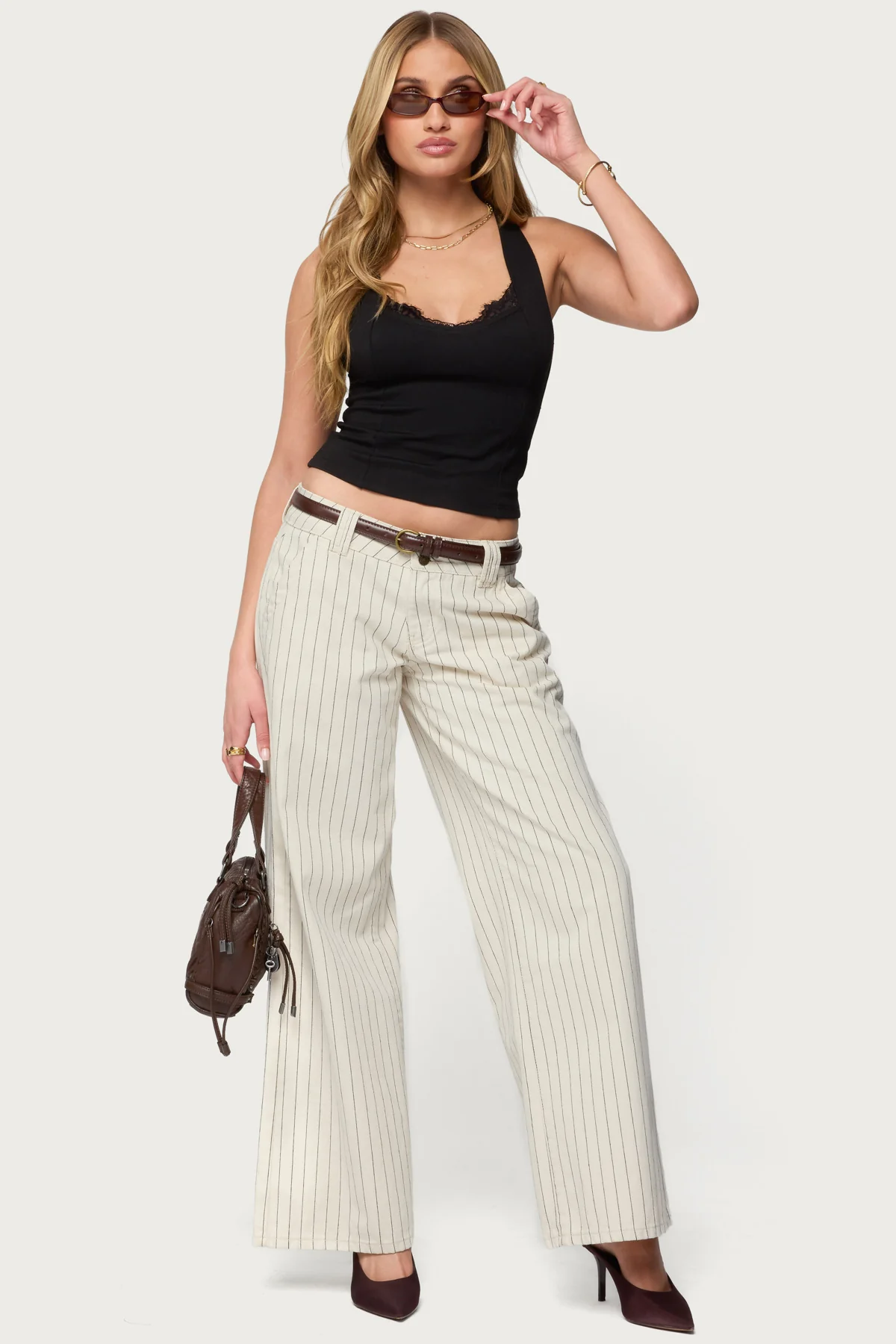 Ranata Lacey Scoop Neck Top - Image 5