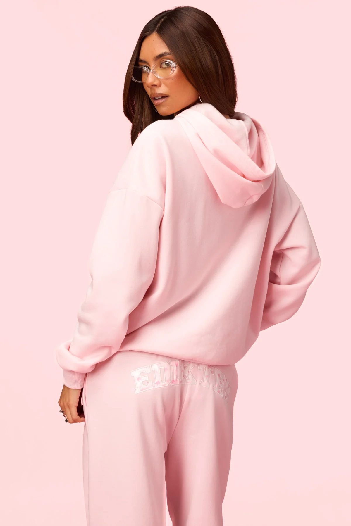 Edikted Hearts Barbie™ Oversized Hoodie - Image 6