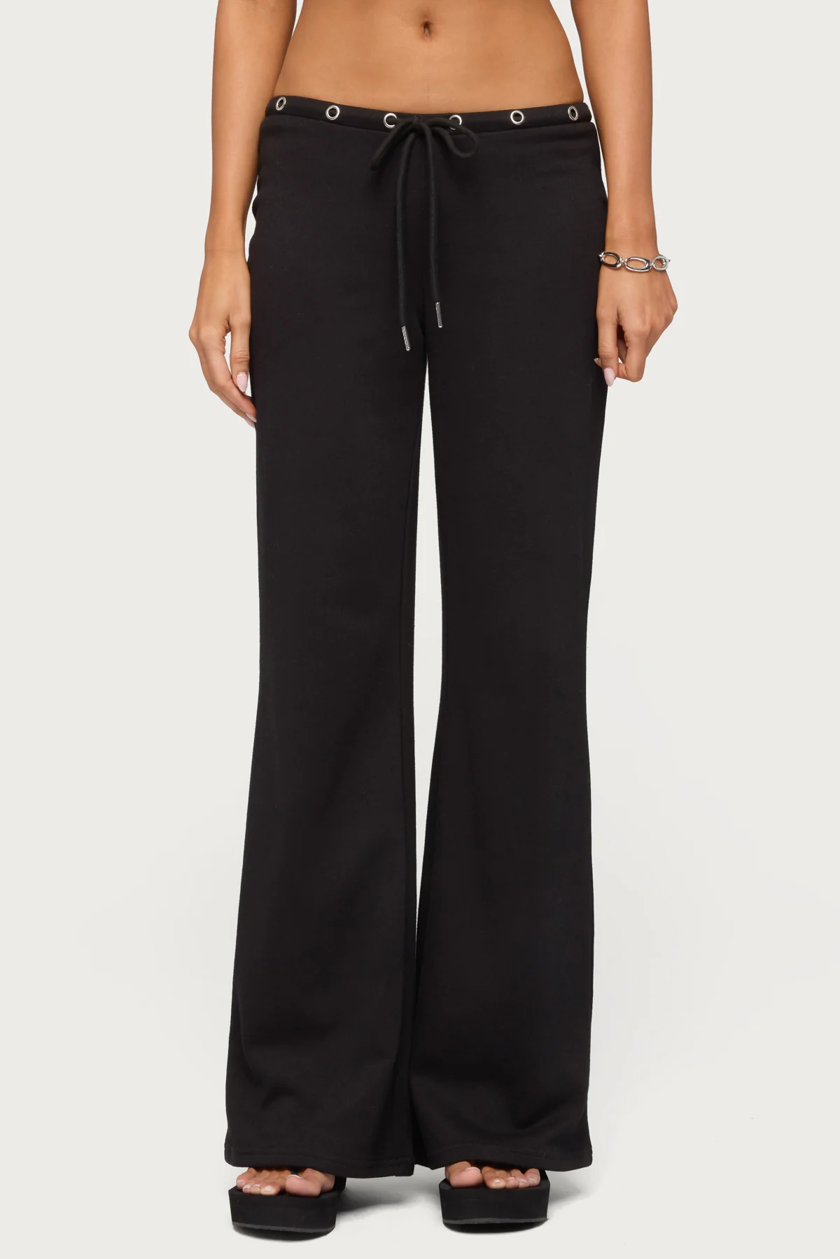Bronte Grommet Straight Leg Sweatpants - Image 2