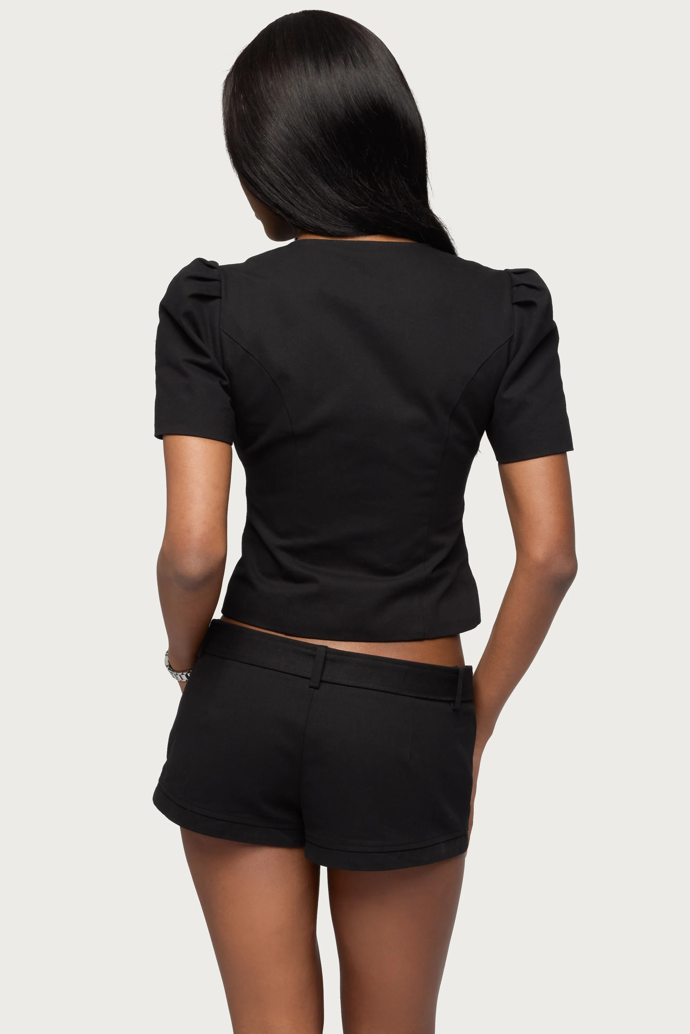 Thea Twill Button Up Top - Image 5