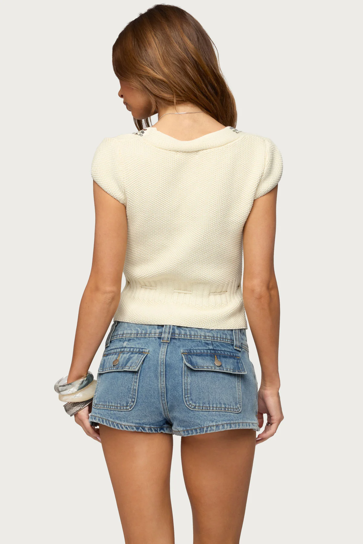 Cate Sequin Knit Top - Image 5