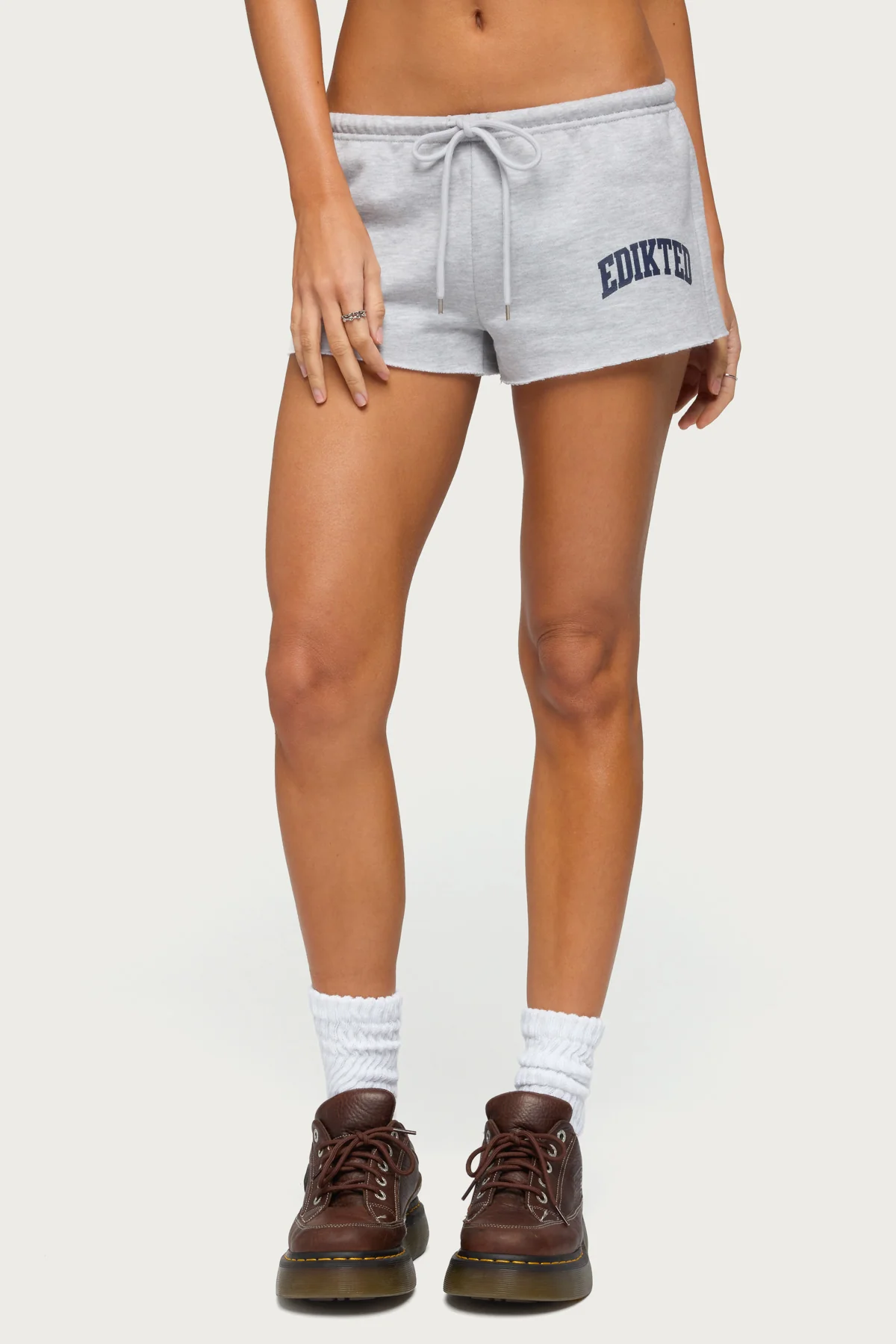 Sporty Babe Edikted Micro Shorts - Image 2