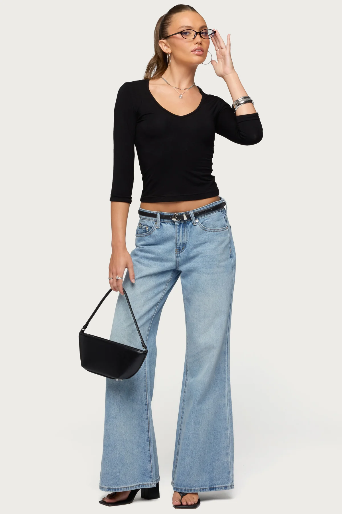 Jamila Quarter Sleeve Top - Image 2