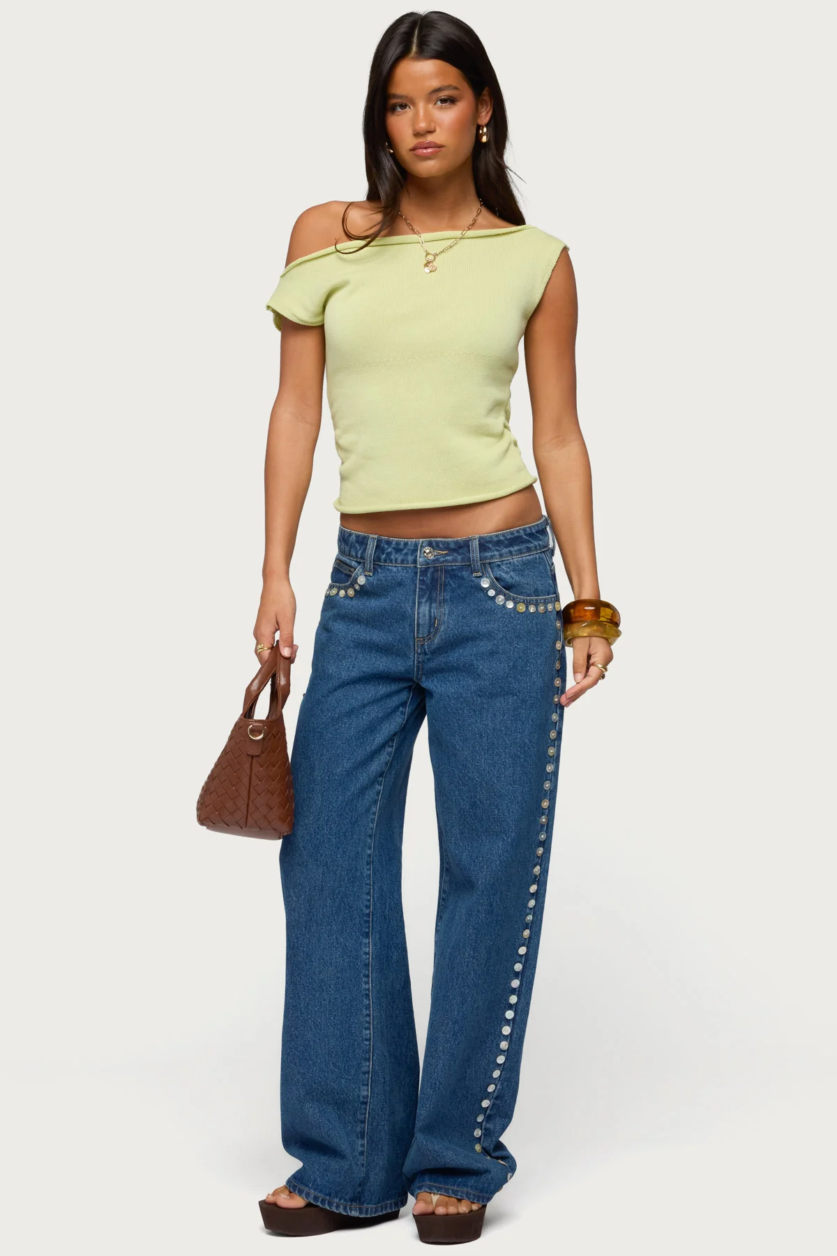 Lauria Off Shoulder Knit Top - Image 2